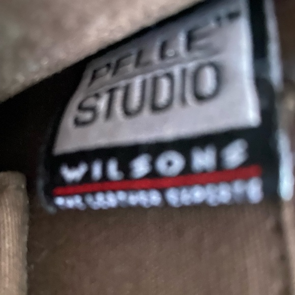 Vintage Pelle Studio brown leather messenger bag/satchel - Picture 12 of 12